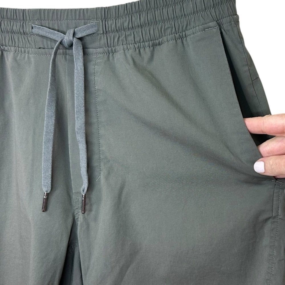 Lululemon - Men’s ‘Bowline’ Casual Short 8” Sea Steel, Drawstring - Green, Small - Picture 9 of 13